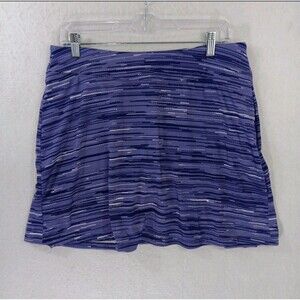 Unbranded Skort Women's Size XL Purple  White